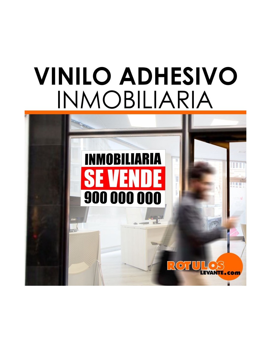 Cartel Inmobiliaria Vende / Alquila - Vinilo Autoadhesivo » RotulArte